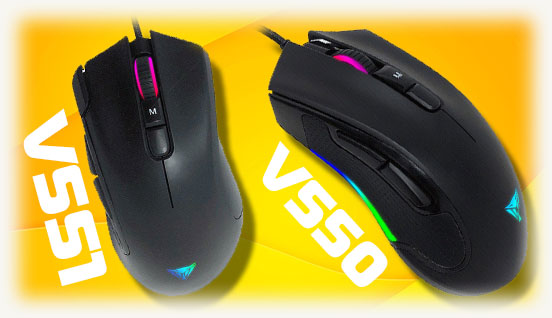 Геймерские V550 и V551 Viper Gaming