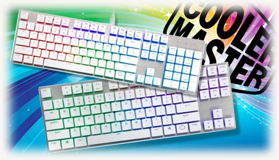 клавиатуры от Cooler Master - SK650 White и SK630 White
