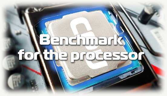 Benchmark for the processor