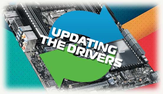 updating the motherboard drivers