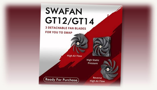 Комплект вертушек для кулеров SWAFAN GT12 и GT14