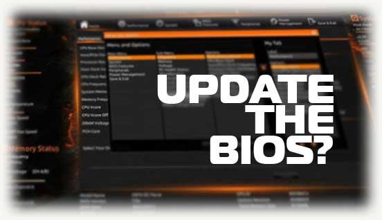 Как обновить биос не имея Windows?